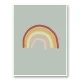 Rainbow Green Wall Art Print