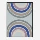 Double Rainbow Blue Wall Art Print