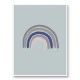 Rainbow Blue Wall Art Print
