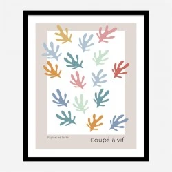 Summer Cut Out Wall Art Print