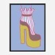 Yellow Heel 1 Wall Art Print