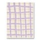 Lilac Grid Wall Art Print