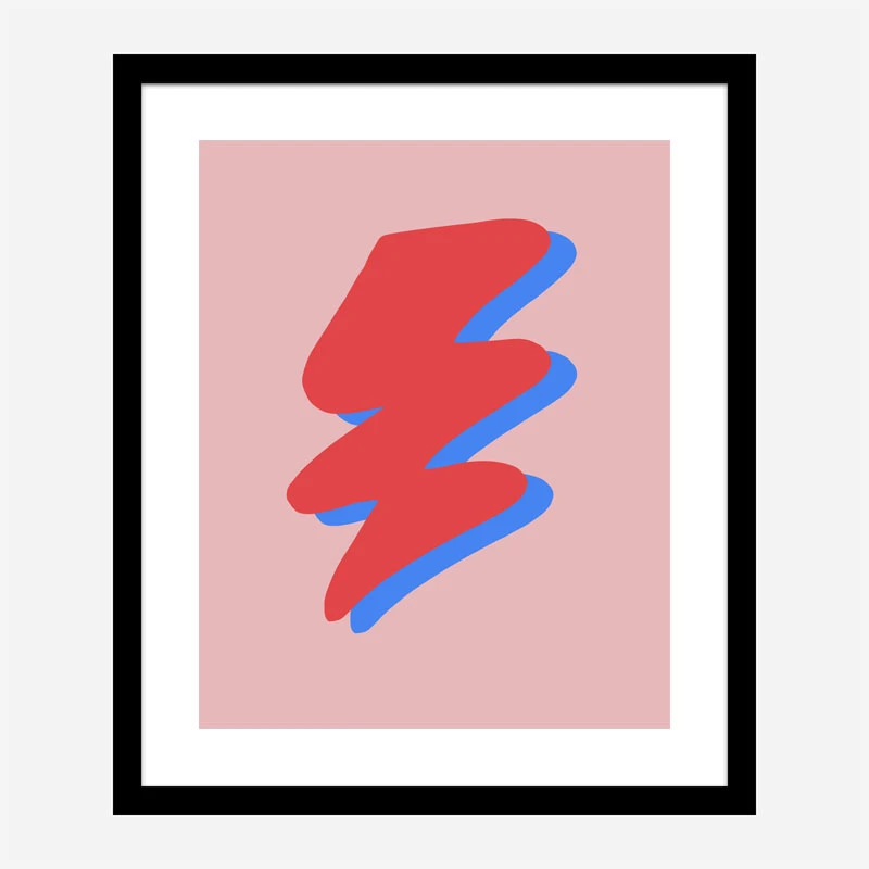 Lightning Wall Art Print