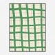 Green Grid Wall Art Print