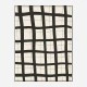 Black Grid Wall Art Print