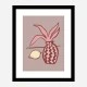 Pink Lemon Wall Art Print