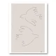 Two Doves Wall Art Print