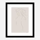 Woman Line Art Print
