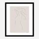 Woman Line Art Print