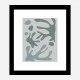 Seaweed Teal No 1 Wall Art Print