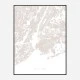 New York Map Wall Art Print