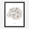Framed Canvas 