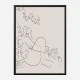 Embrace Nature Beige Art Print