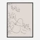 Embrace Nature Beige Art Print