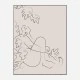 Embrace Nature Beige Art Print