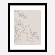 Embrace Nature Beige Art Print