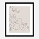 Embrace Nature Beige Art Print