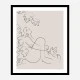 Embrace Nature Beige Art Print