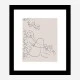 Embrace Nature Beige Art Print