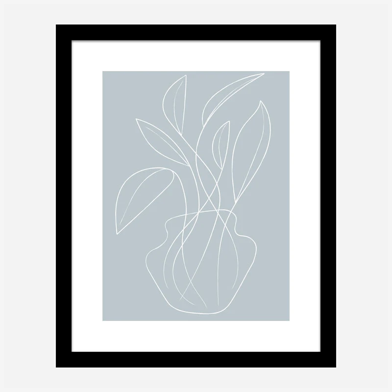Vase Lines Art Print