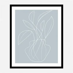 Vase Lines Art Print