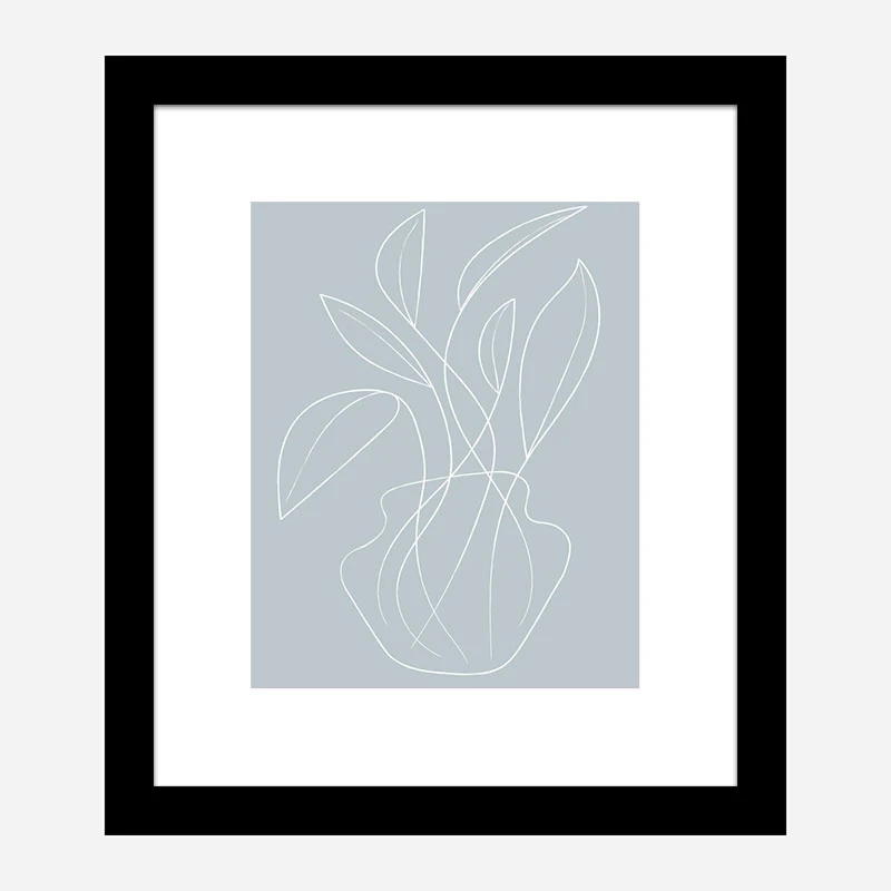 Vase Lines Art Print