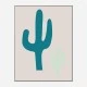 Cactus Beige Art Print