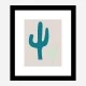 Cactus Beige Art Print