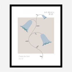 Bluebells Studio Bac Art Print