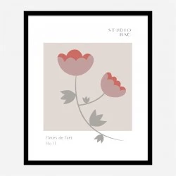 Roses Studio Bac Art Print