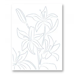 Lillies No 01 Art Print