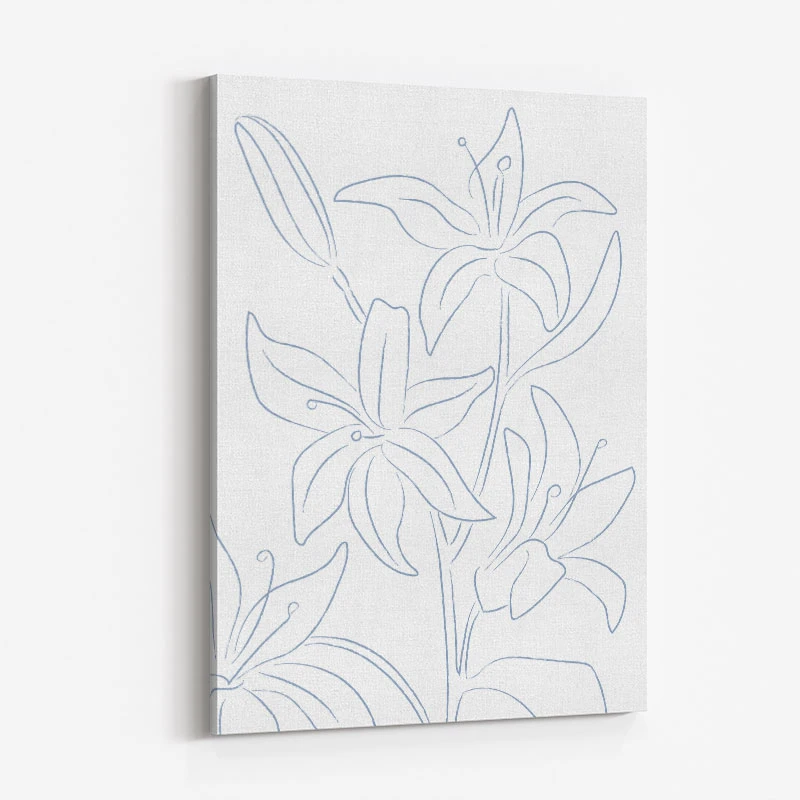 Lillies No 01 Art Print