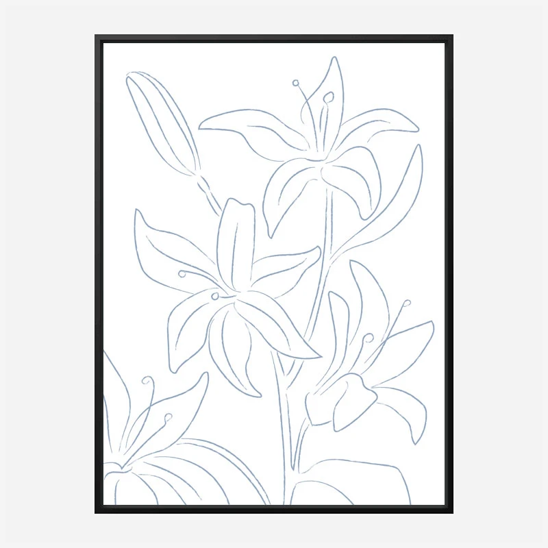 Lillies No 01 Art Print