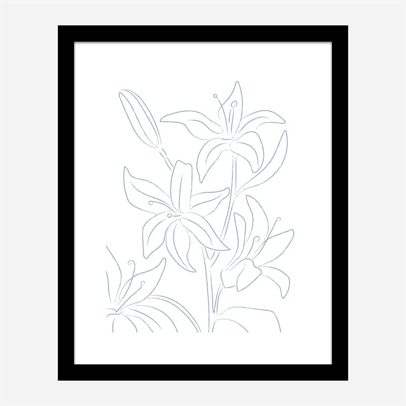 Lillies No 01 Art Print