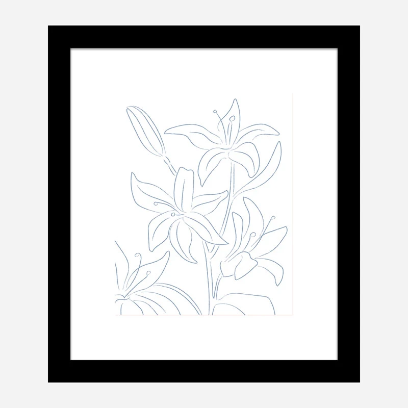 Lillies No 01 Art Print
