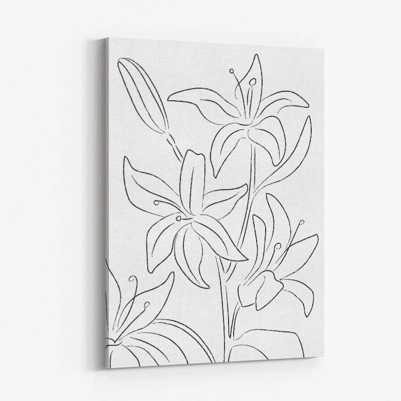Lillies No 02 Art Print