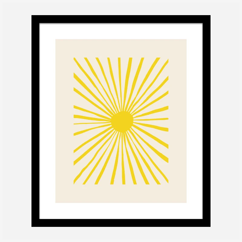 The Sun Art Print