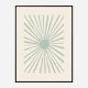 The Sun Grey Art Print