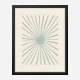 The Sun Grey Art Print