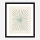 The Sun Grey Art Print