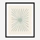 The Sun Grey Art Print