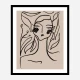 Gaia Black Art Print