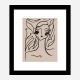 Gaia Black Art Print