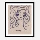 Gaia Blue Art Print