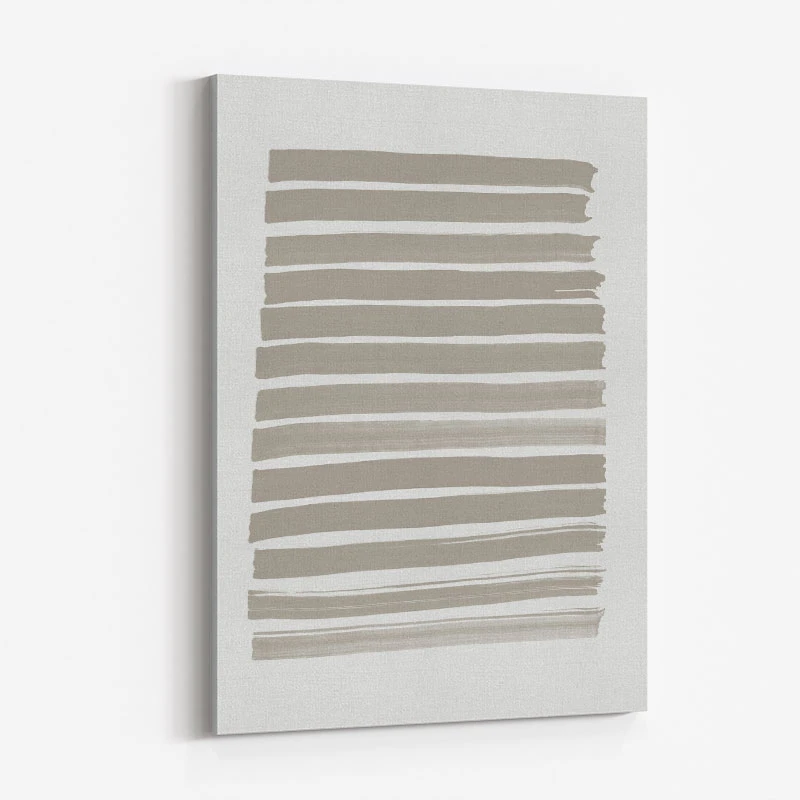 Green Strokes Art Print