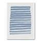 Blue Strokes Art Print