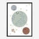 Solar Earth Moon Art Print