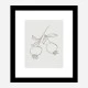 Pomegranate Green Art Print