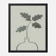 Green Oak Plant Art Print