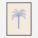 Lilac Palm Art Print